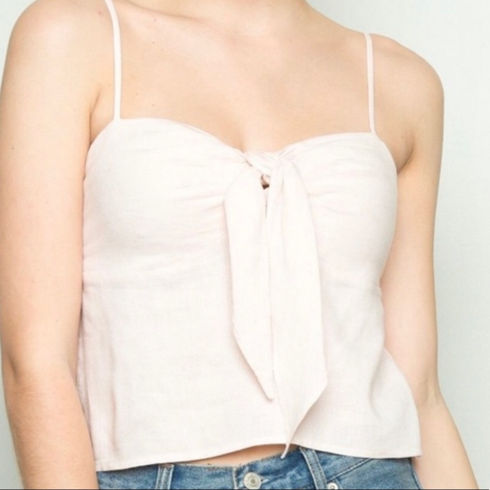 Rare Brandy Melville Sasha tank in cream/WHITE
